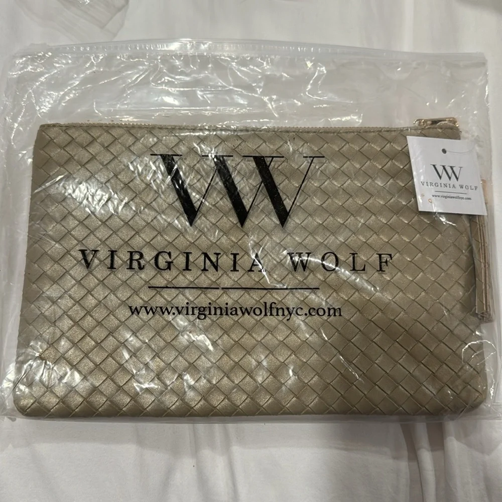 Virginia Wolf Mimi Woven Pouch, nwt! - Picture 6 of 8